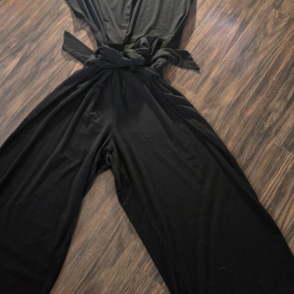 OLD NAVY Bohemian Style Wide-Leg Black Jumpsuit NWOT/SIZE XL - Picture 13 of 13